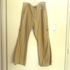 Khaki skater jeans